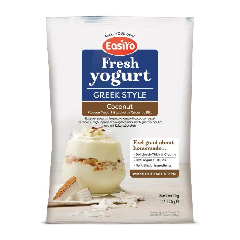 Řecký jogurt s kokosem
