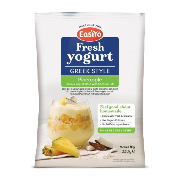 Řecký jogurt ananas - kokosový
